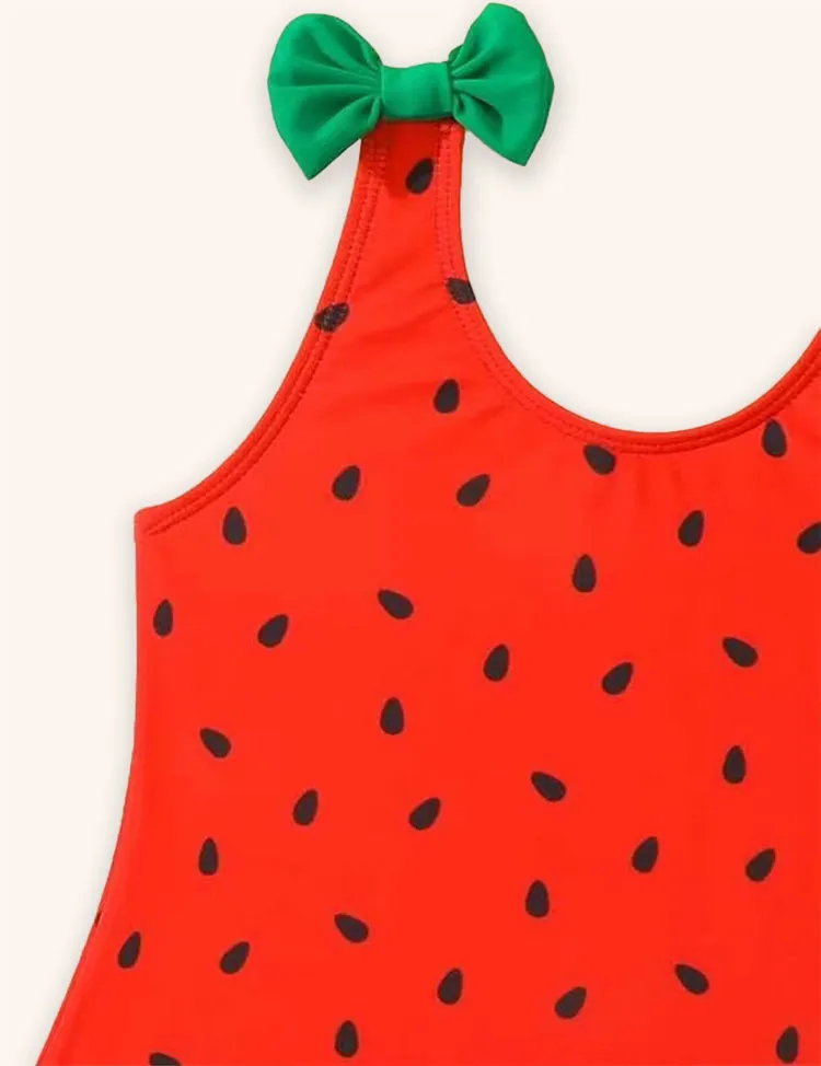 Watermelon Bow Swimsuit - Image 3