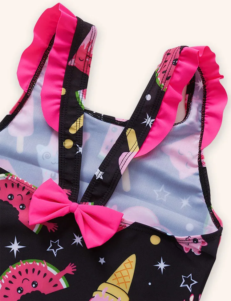 Watermelon Ice Cream Printed Swimsuit - Image 3