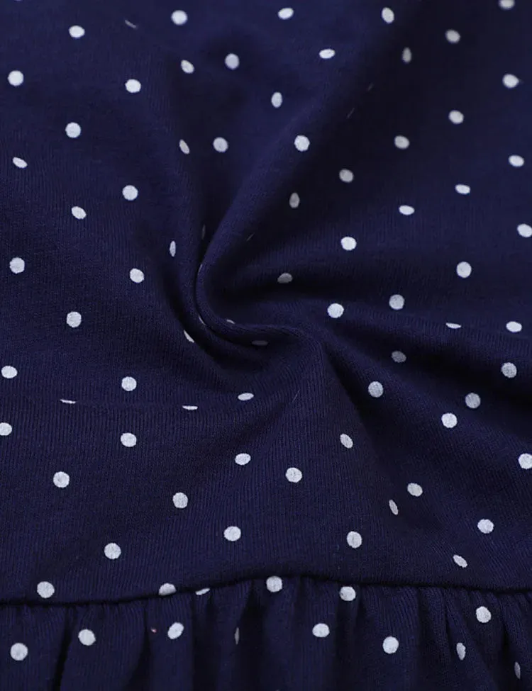 Wild Animal Appliqué Chest Button Dress - Image 3