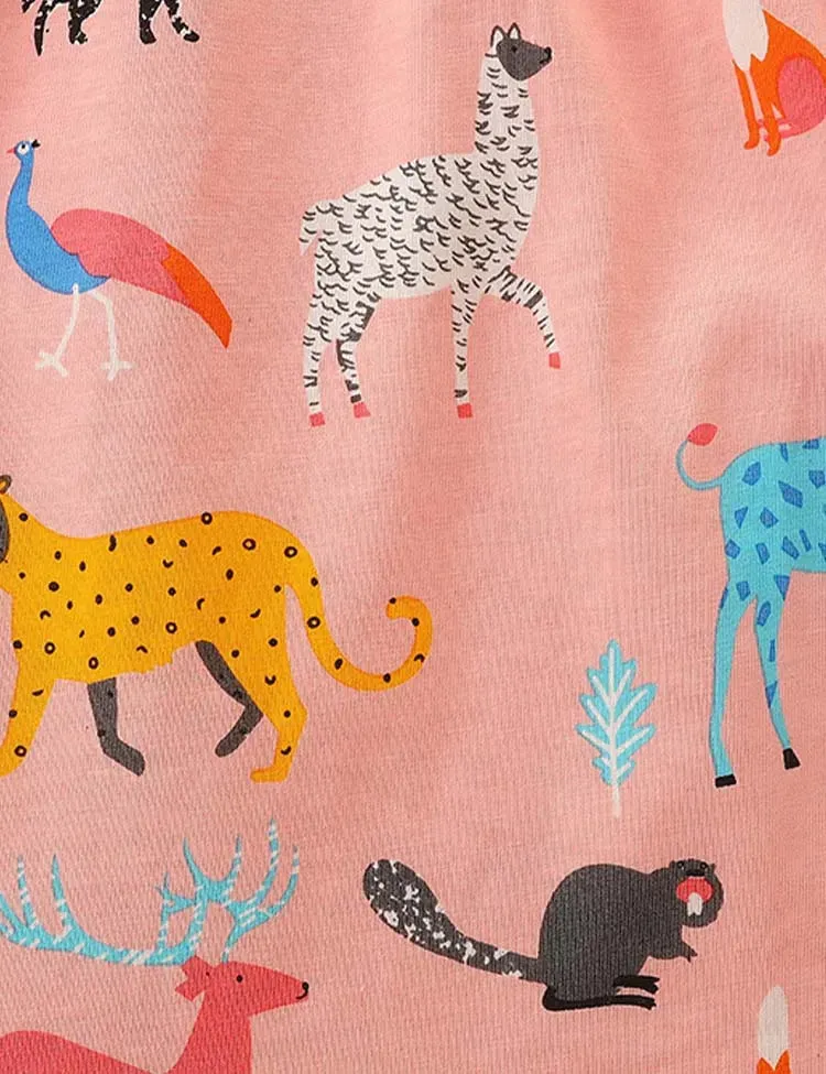 Wild Animal Printed Dress - Image 3