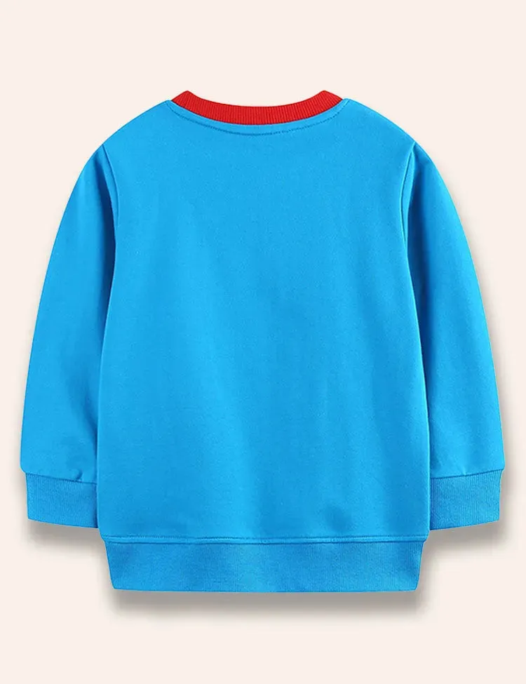 Wild Animal Printed Sweatshirt - Image 3