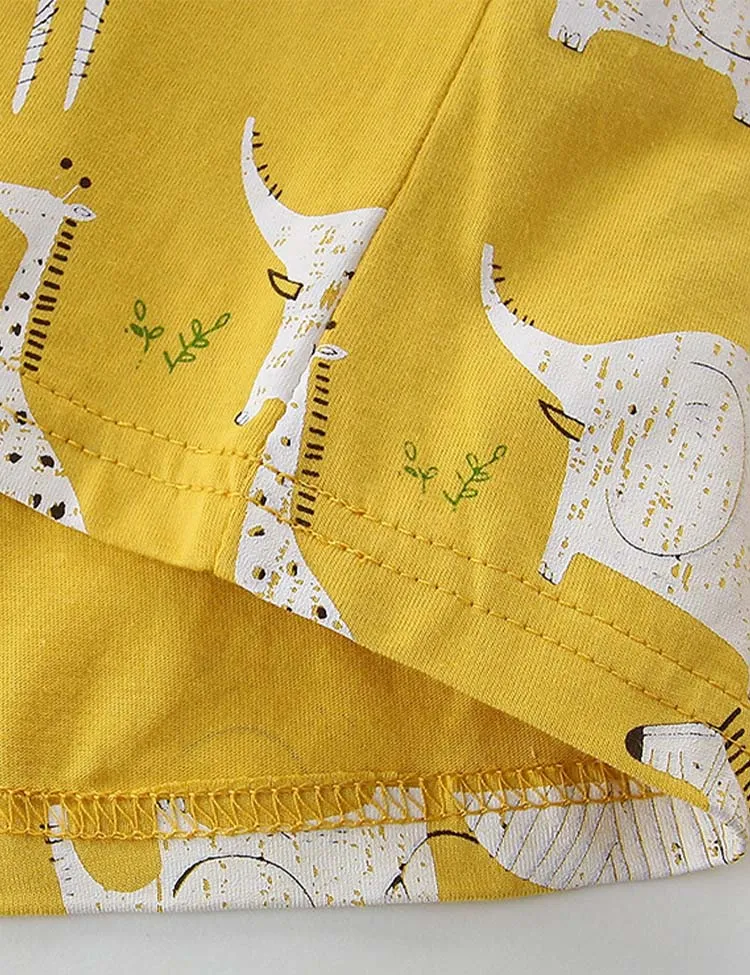 Wild Animal Printed Vest Dress - Image 3