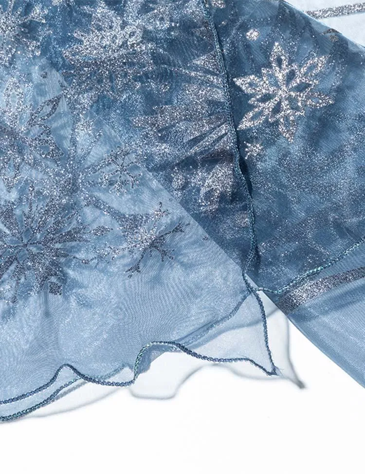 Winter Mesh Party Dress - Image 4
